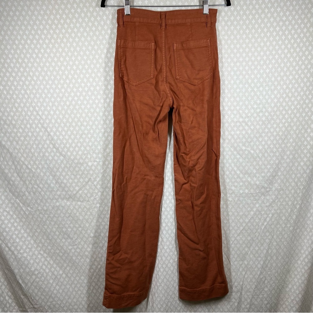 Faherty Burnt Orange Stretch Terry Patch Pocket B… - image 5